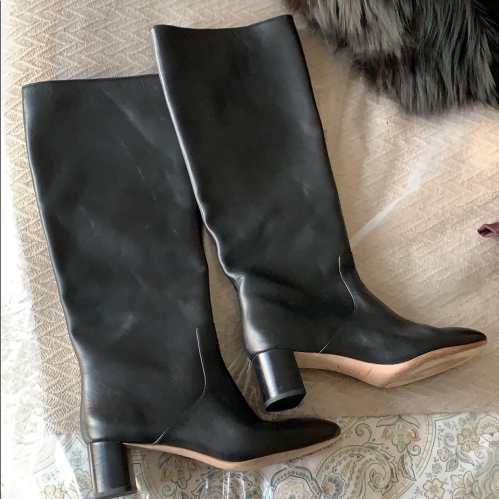 Loeffler Randall leather boots